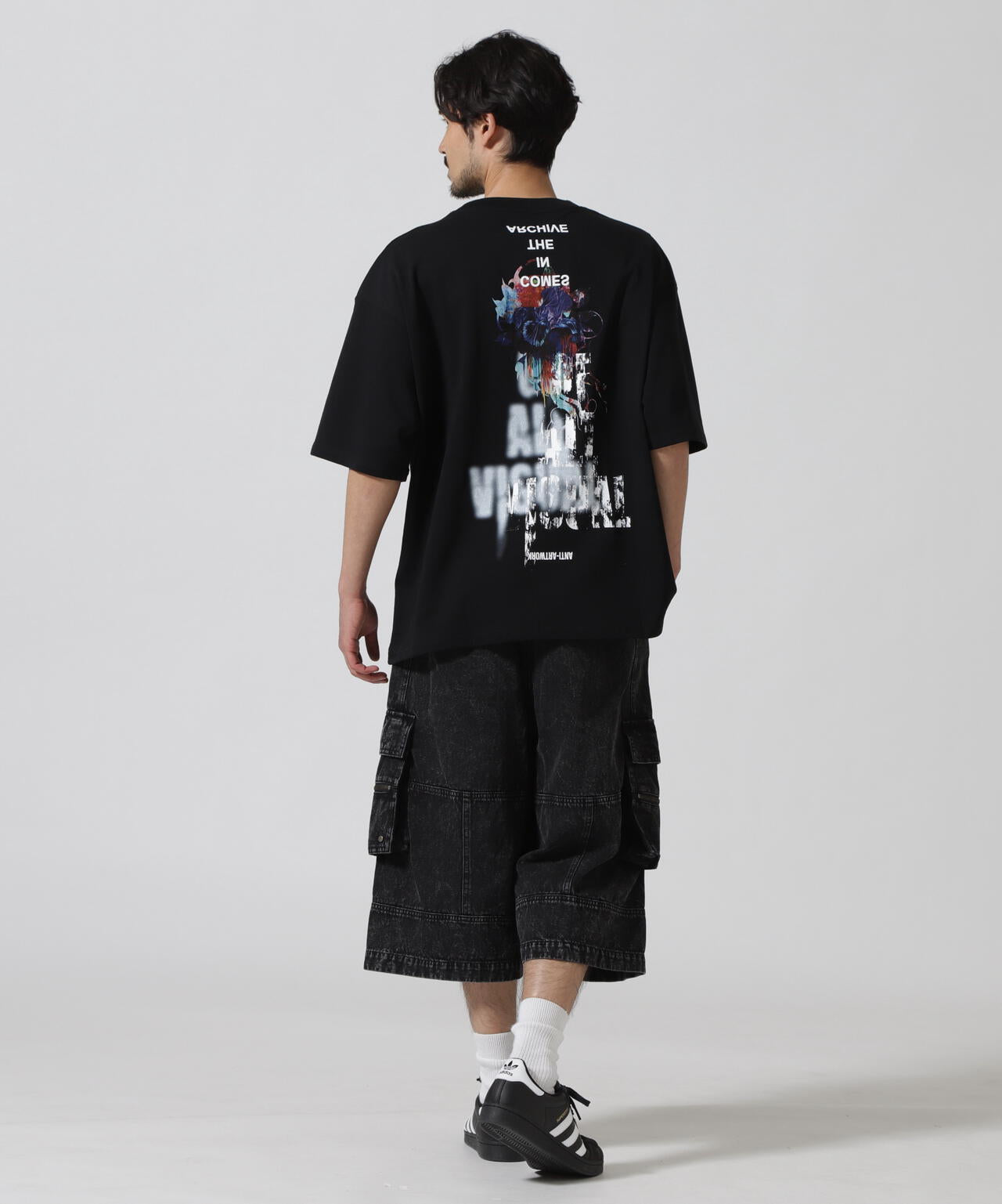 A4A/エーフォーエー/ S/S TEE FLOWER