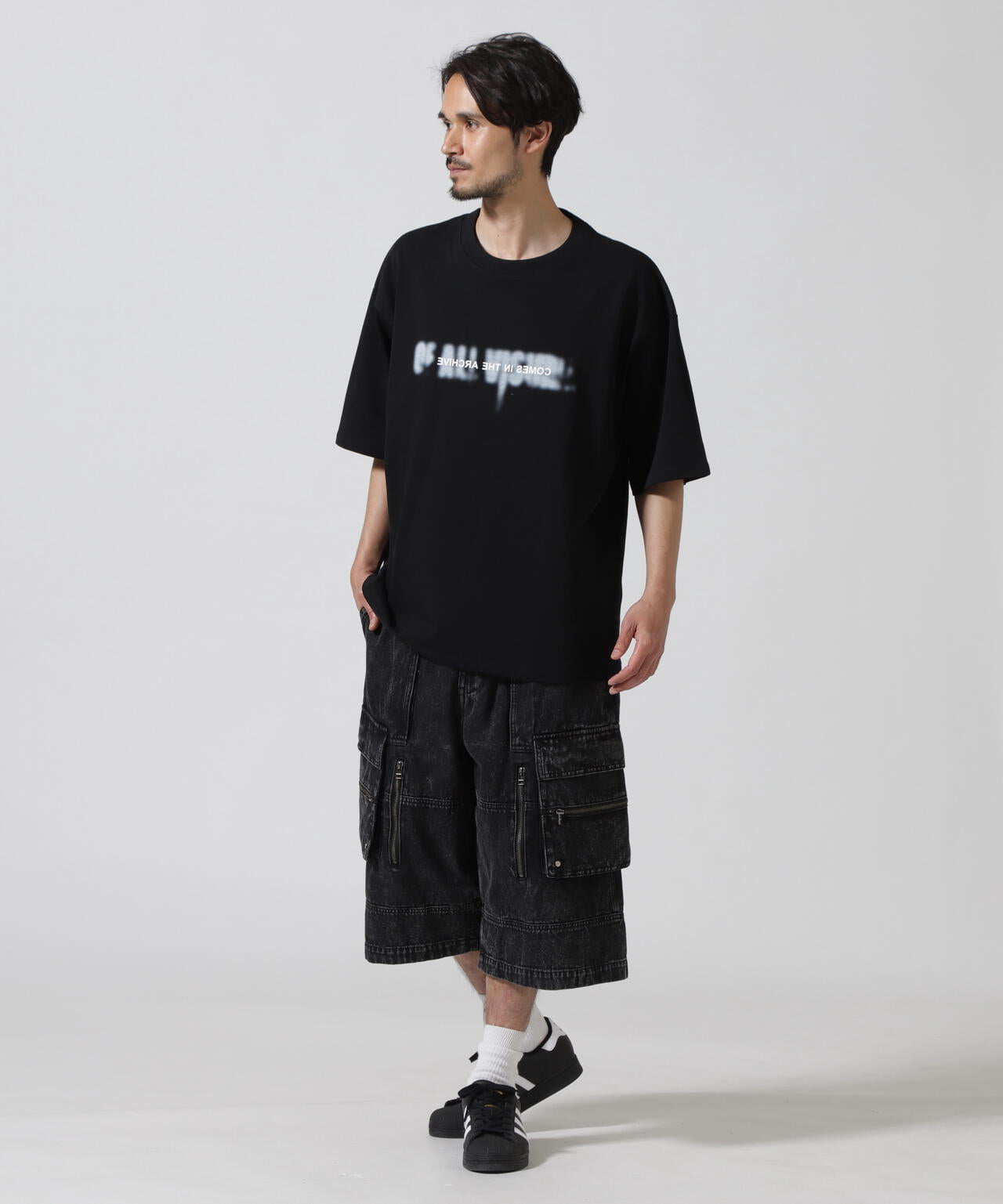 A4A/エーフォーエー/ S/S TEE FLOWER