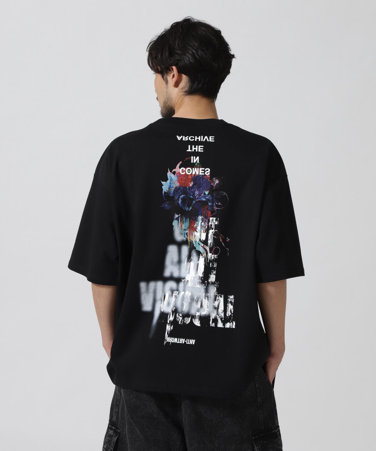 A4A/エーフォーエー/ S/S TEE FLOWER