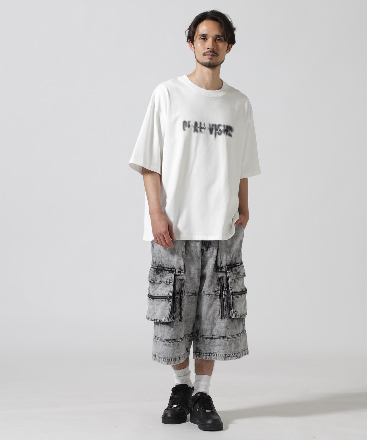 A4A/エーフォーエー/ S/S TEE FLOWER
