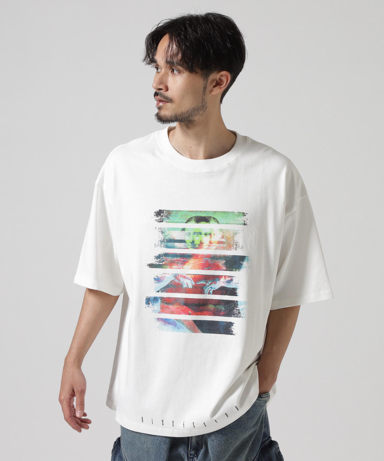 A4A/エーフォーエー/ S/S TEE DAVINCI