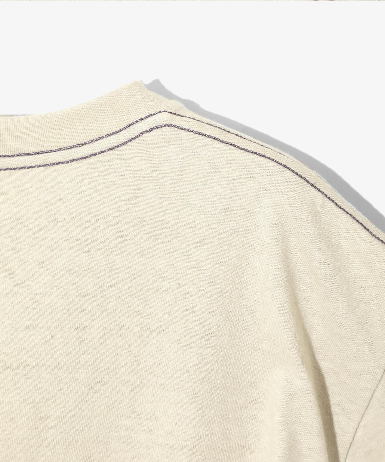 NEEDLES/ニードルズ/S/S PAPILLON EMB.POCKET TEE -  COTTON JERSEY
