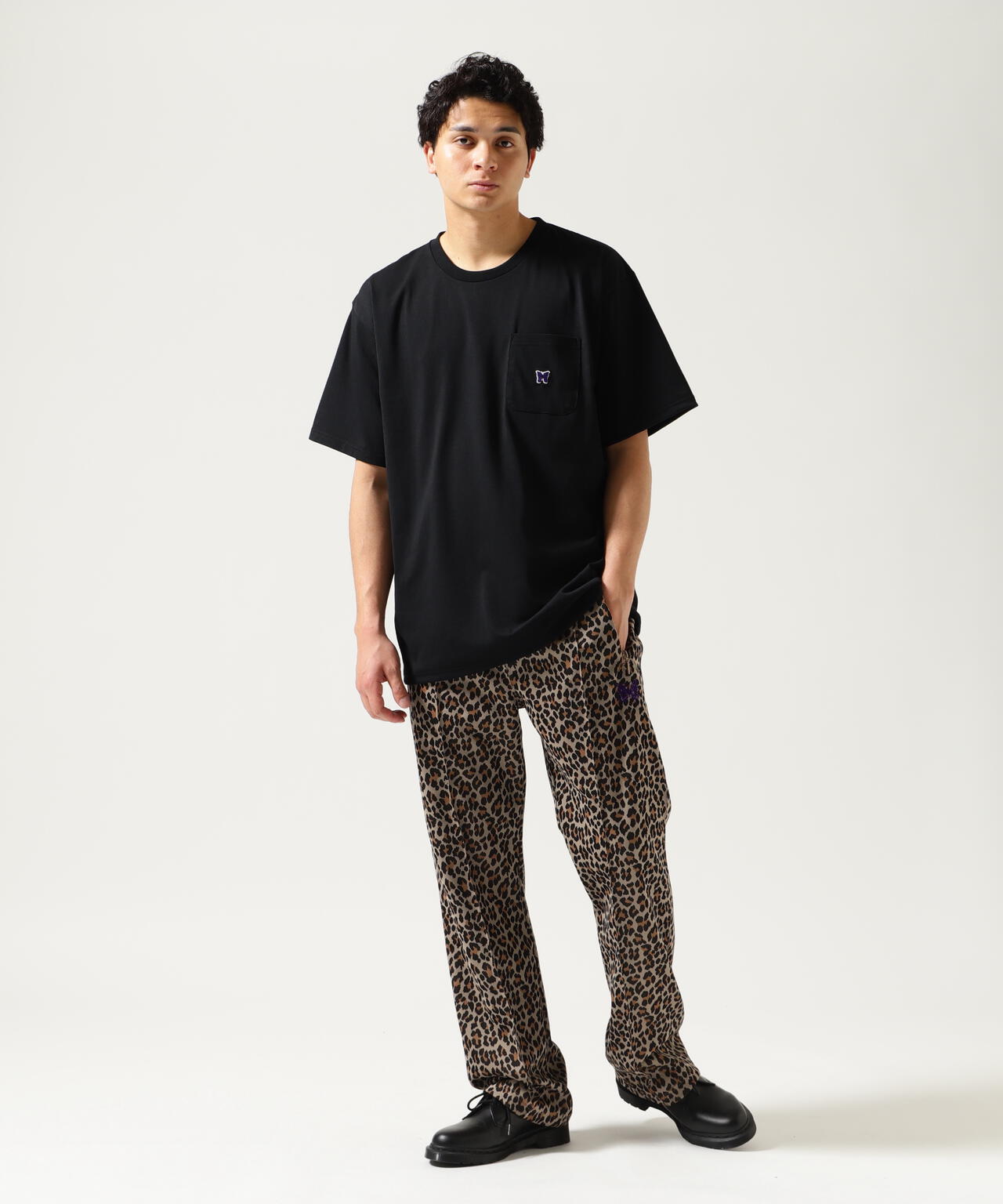 NEEDLES/ニードルズ/S/S CREW NECK TEE - POLY JERSEY