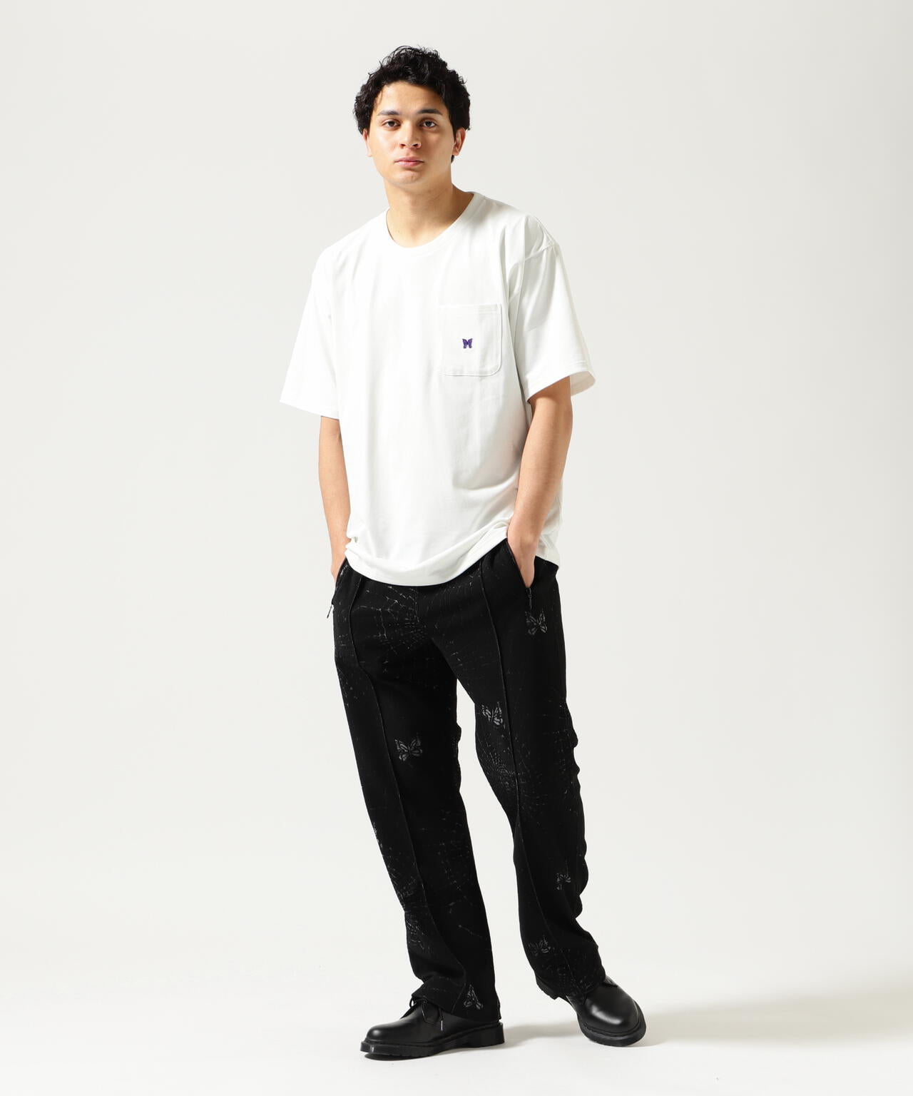 NEEDLES/ニードルズ/S/S CREW NECK TEE - POLY JERSEY