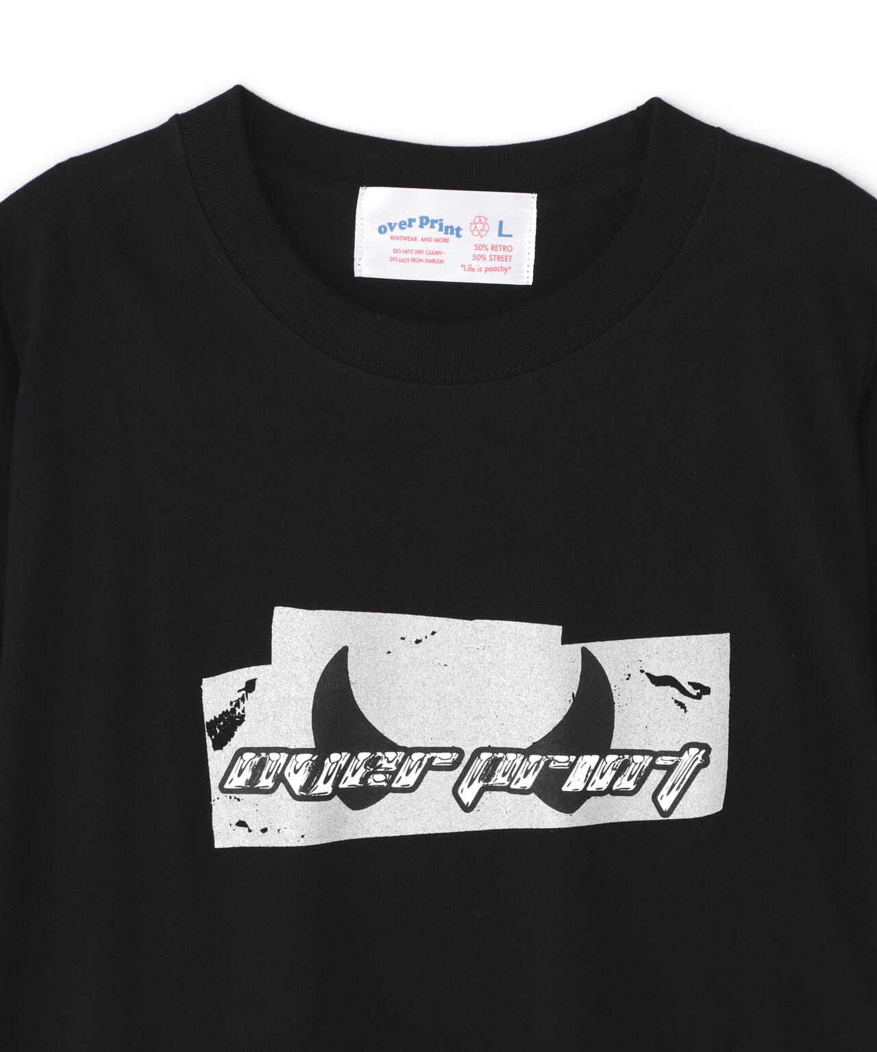 overprint/オーバープリント/SATAN TEE COTOH