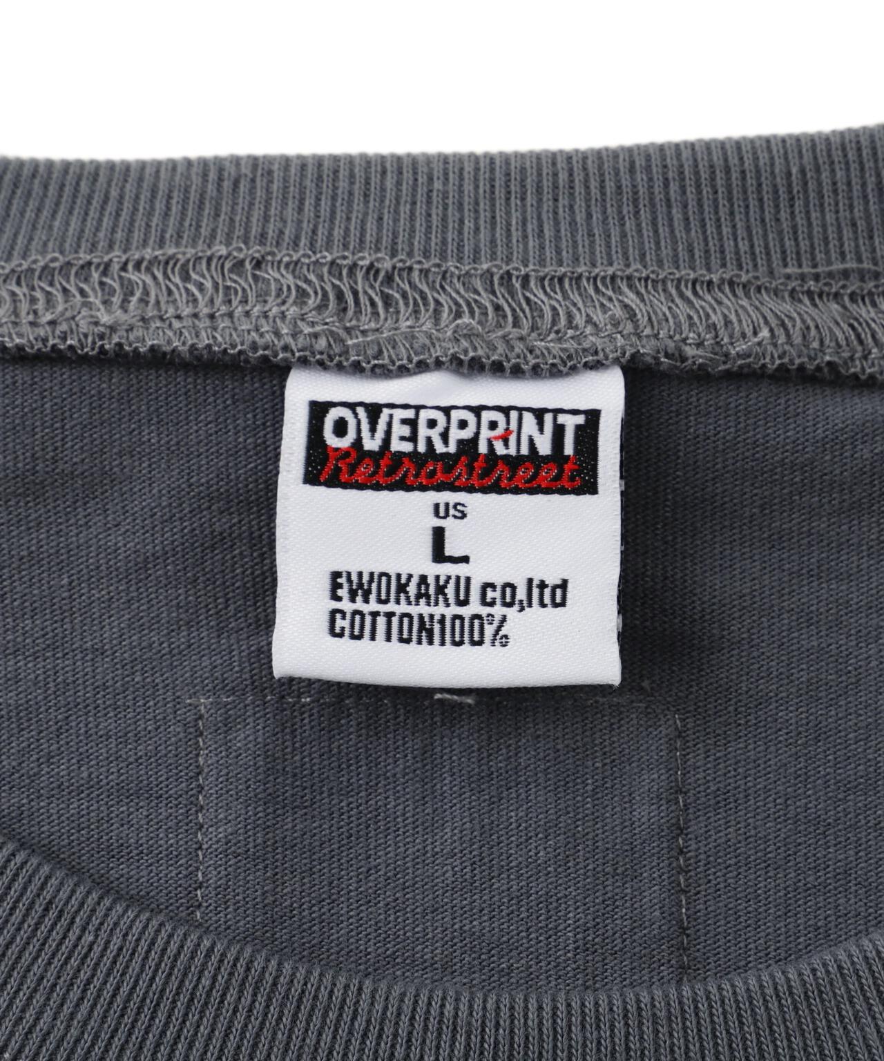 overprint/オーバープリント/COVER TEE