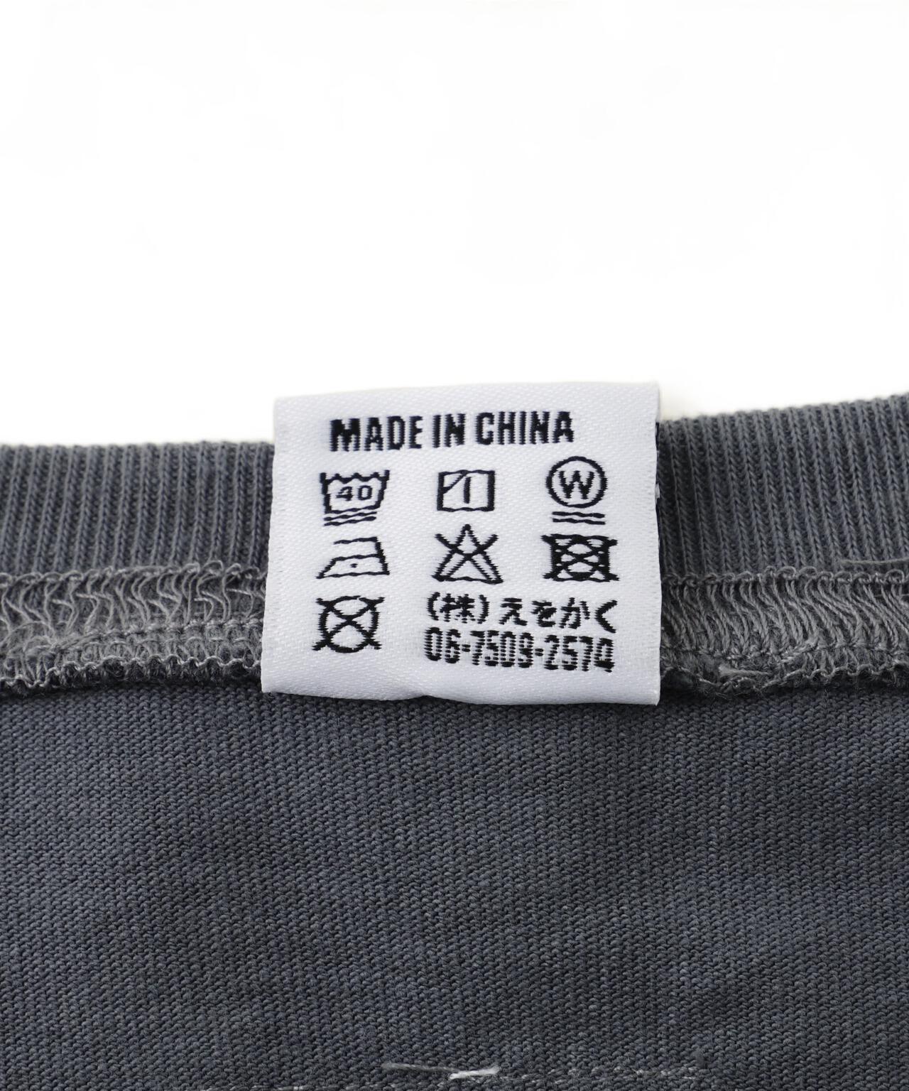 overprint/オーバープリント/COVER TEE