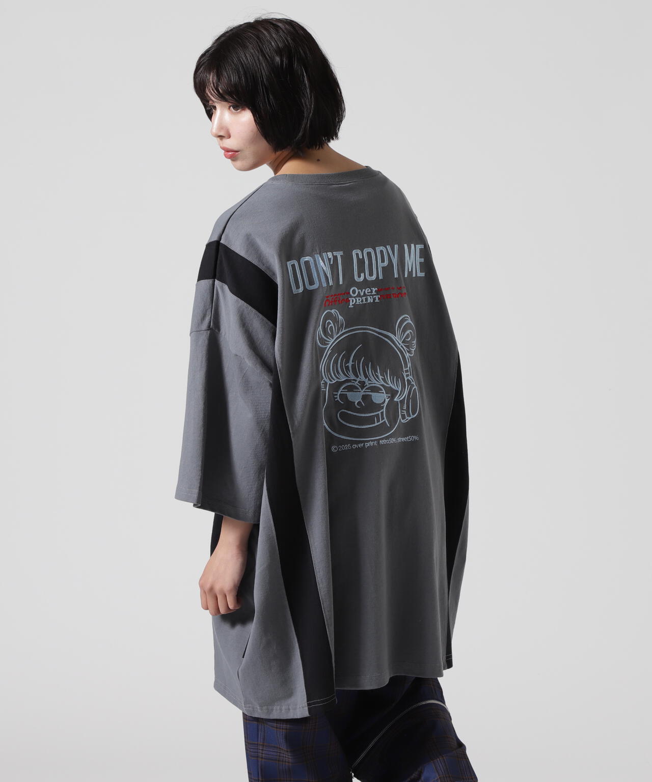 overprint/オーバープリント/DON'T COPY TEE