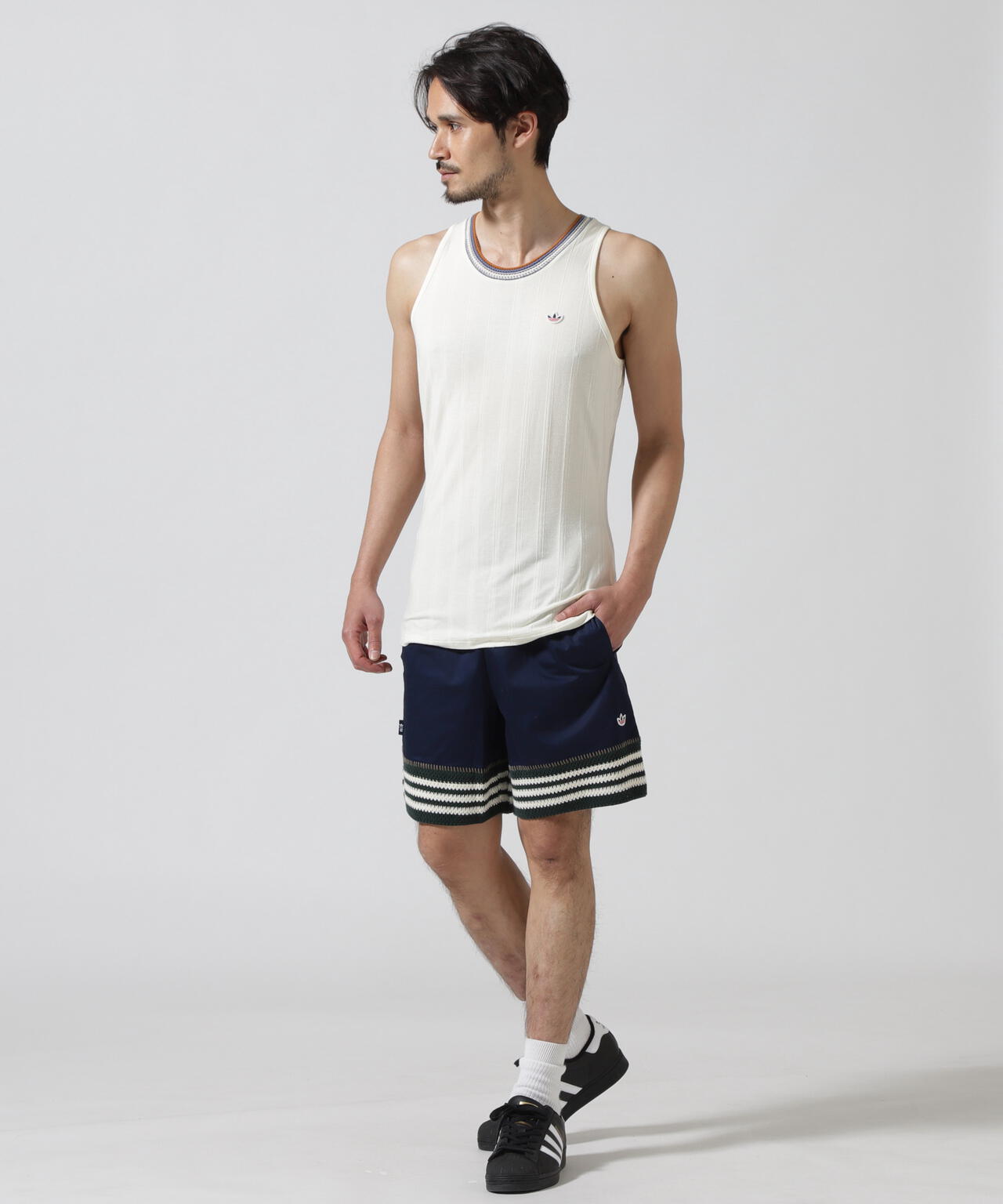 adidas Originals×CLOT/アディダスオリジナルス×クロット/KNIT C TANKTOP