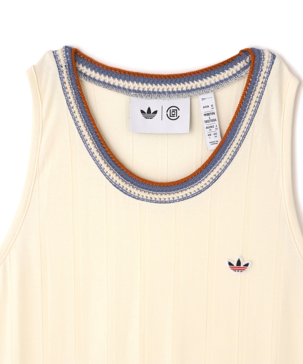 adidas Originals×CLOT/アディダスオリジナルス×クロット/KNIT C TANKTOP