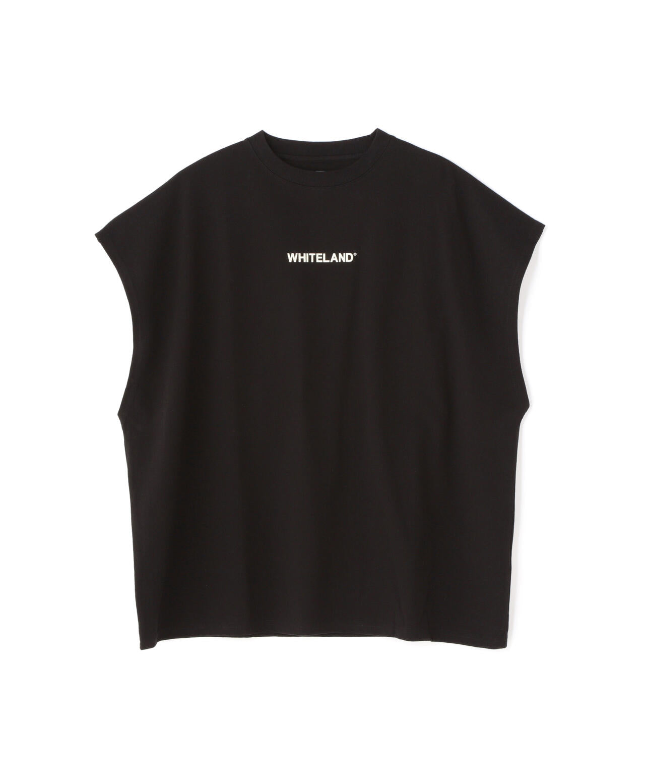 【WEB&DEPOT限定】WHITELAND/ホワイトランド/OWL LOGO NOSLEEVE TEE
