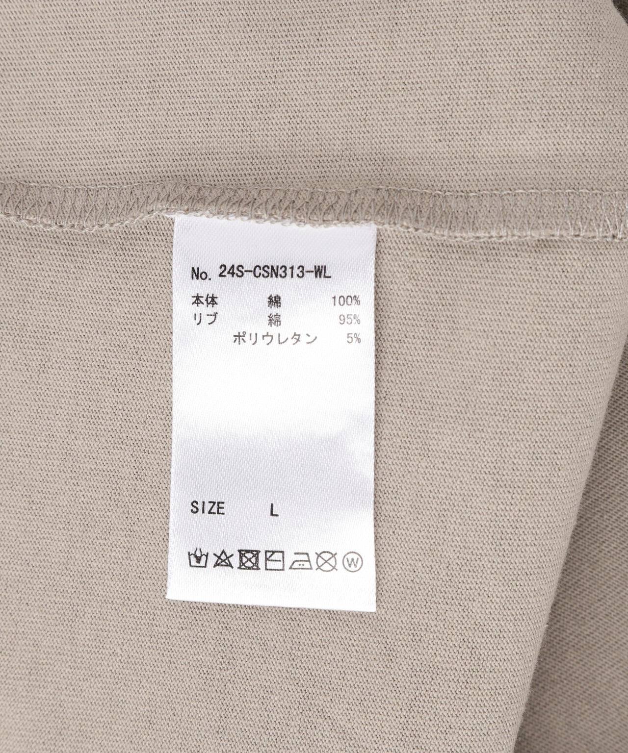 【WEB&DEPOT限定】WHITELAND/ホワイトランド/OWL LOGO NOSLEEVE TEE