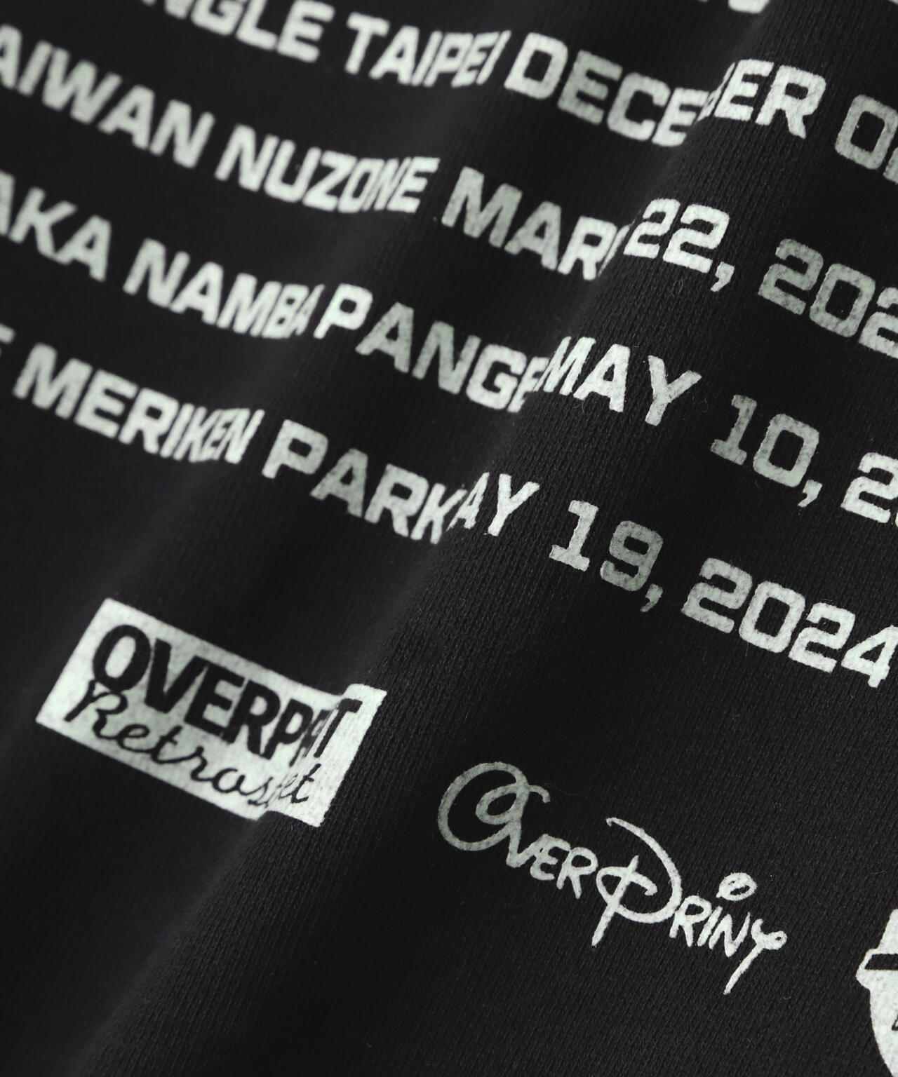 overprint/オーバープリント/3 PIECE BAND BOX LOGO SWEAT
