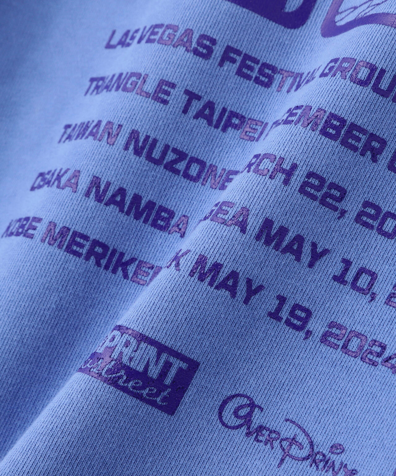 overprint/オーバープリント/3 PIECE BAND BOX LOGO SWEAT