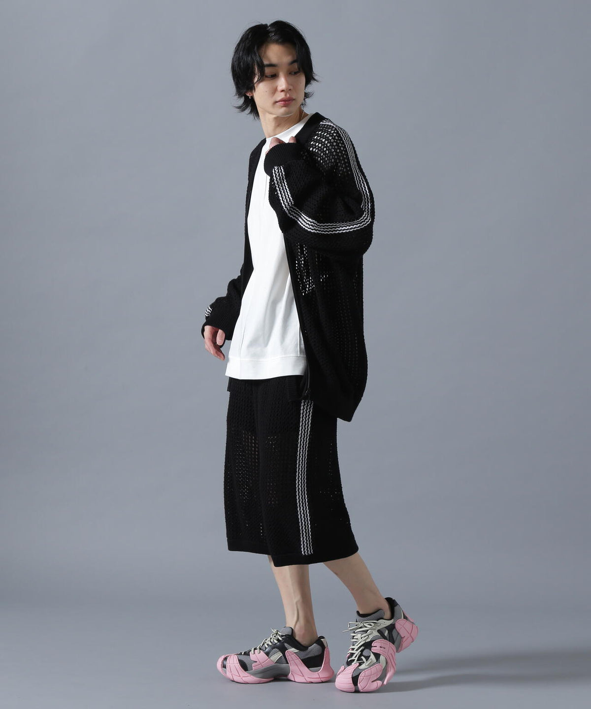 DankeSchon/ダンケシェーン/MESHKNIT TRACK JACKET