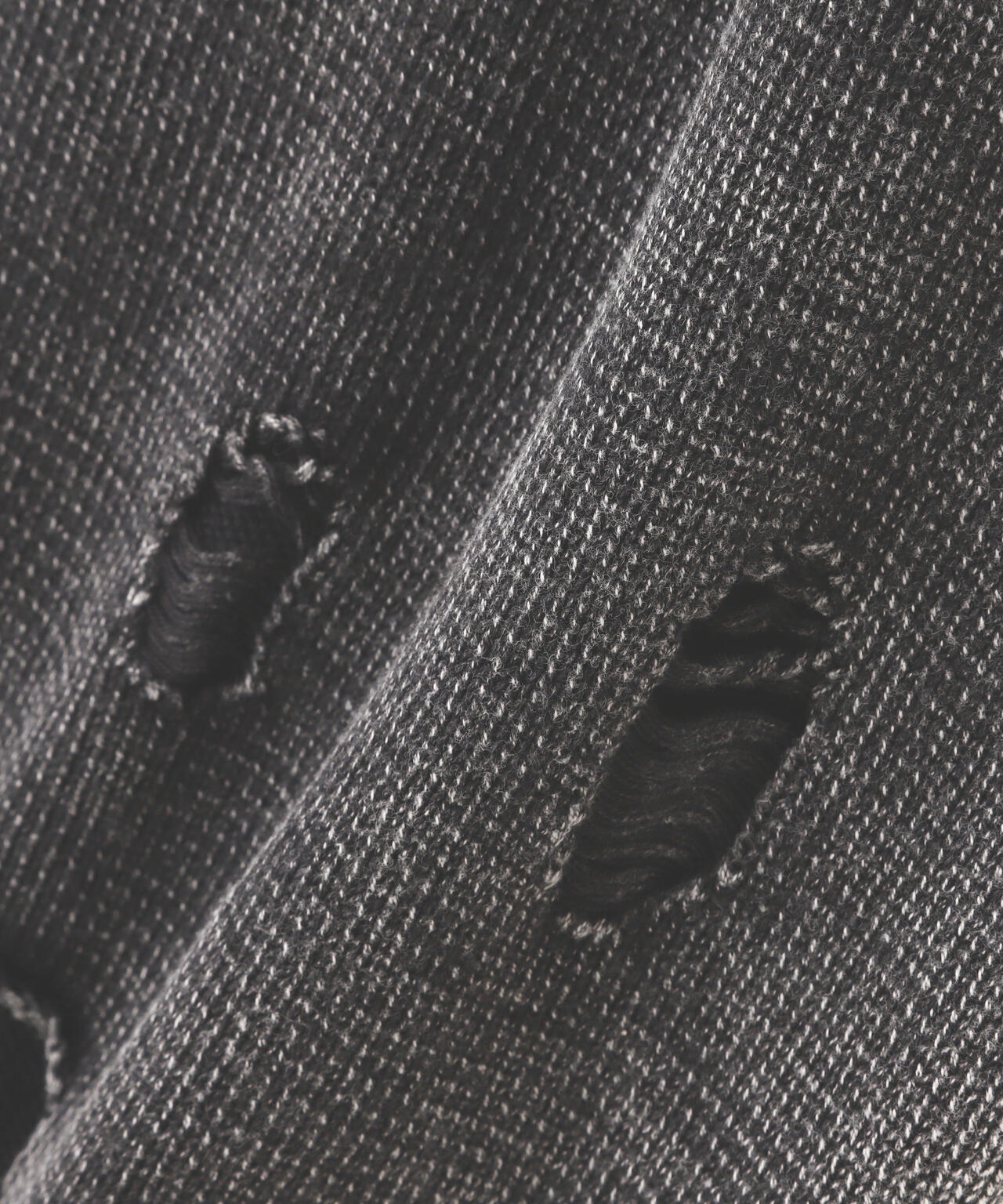 DankeSchon/ダンケシェーン/PIGMENT DAMAGE KNIT VEST