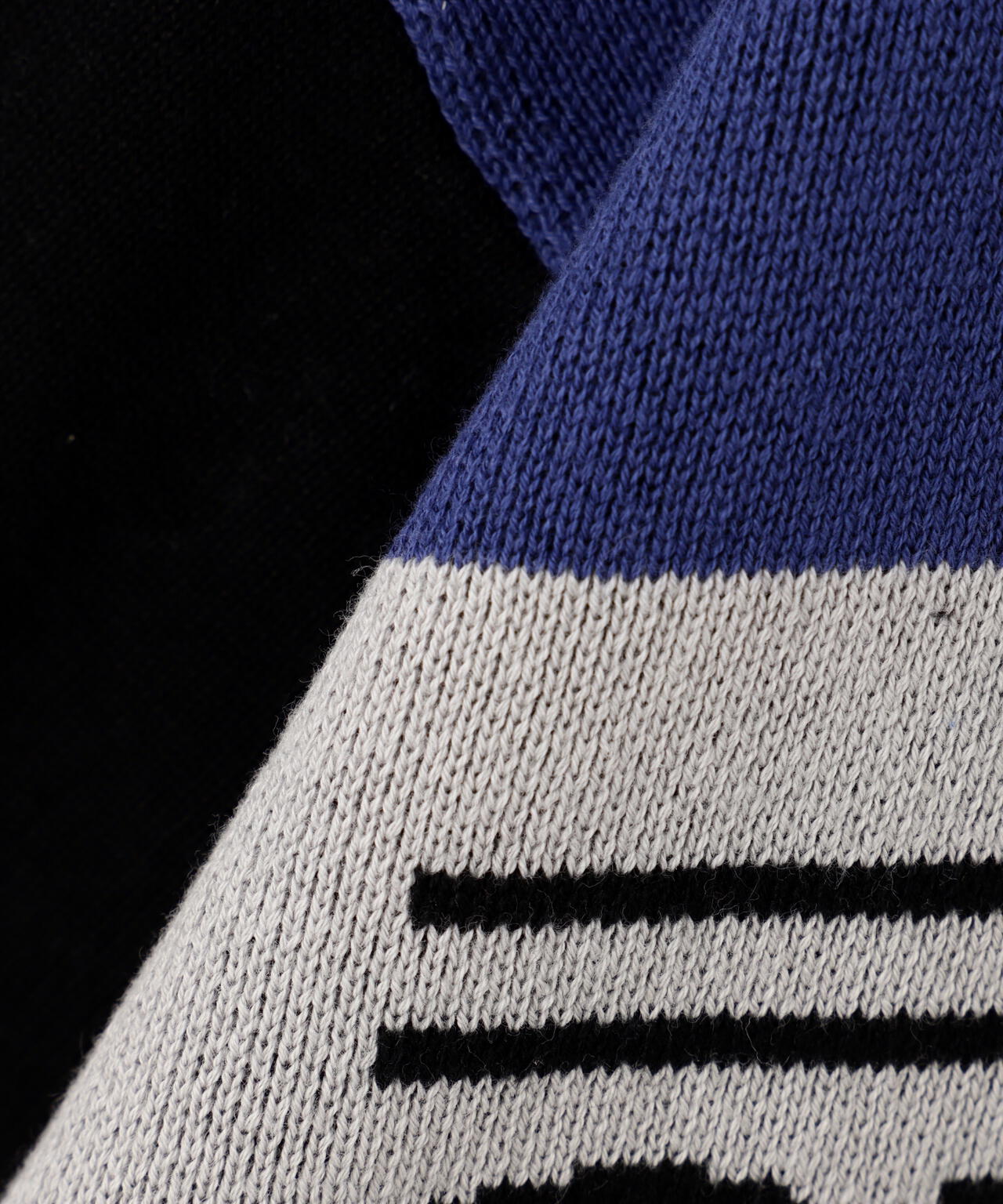 overprint/オーバープリント/78 V NECK  COTTON KNIT
