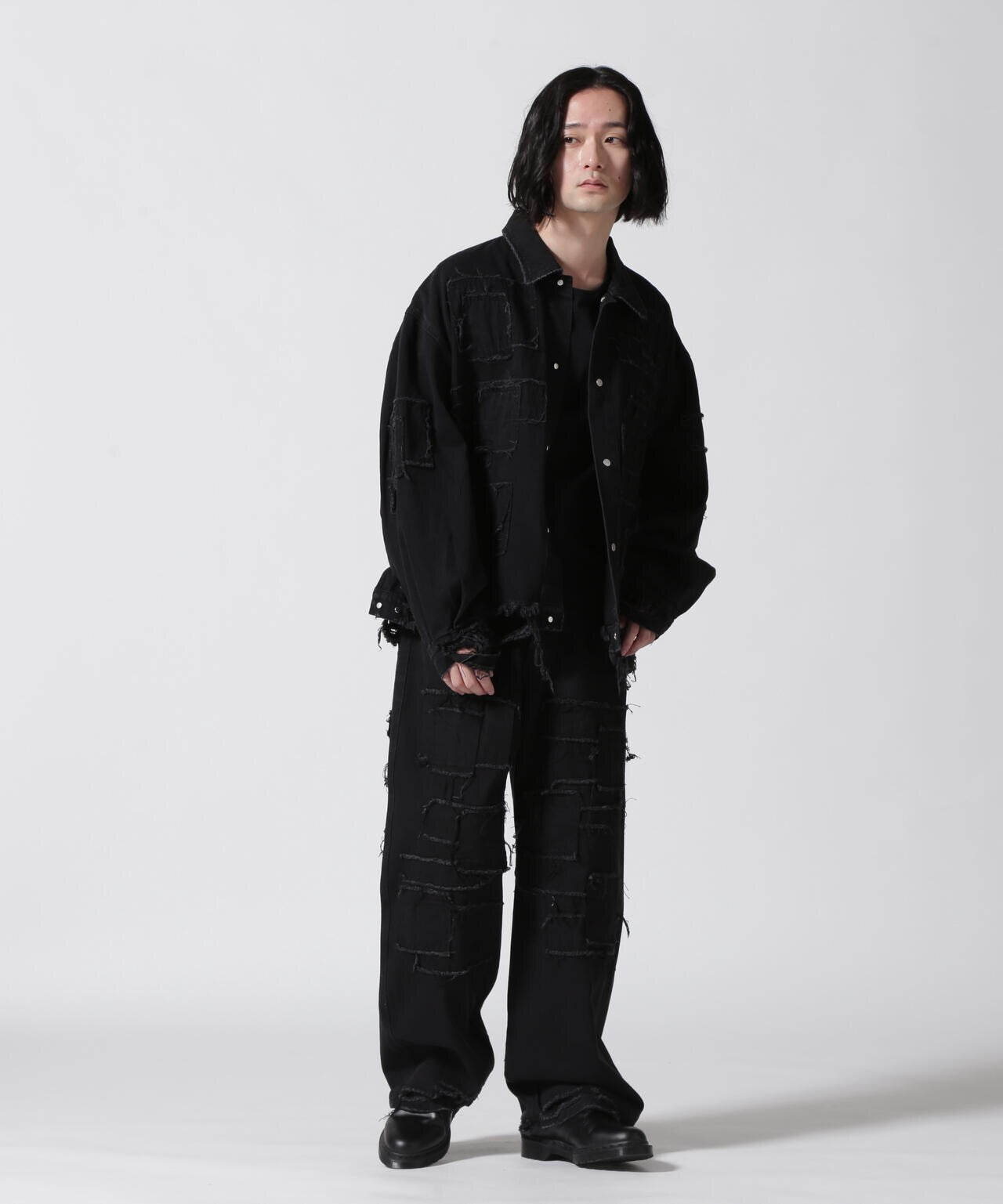 DankeSchon/ダンケシェーン/11OZ PATCHWORK DENIM JACKET