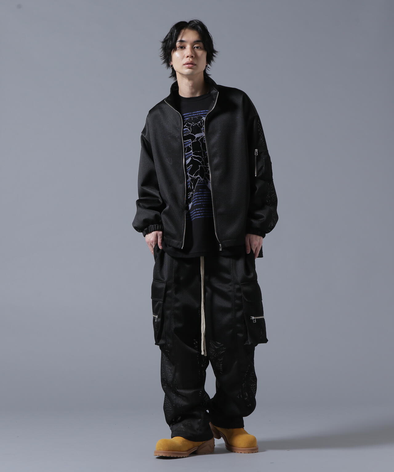 DankeSchon/ダンケシェーン/MESH STAND BLOUSON