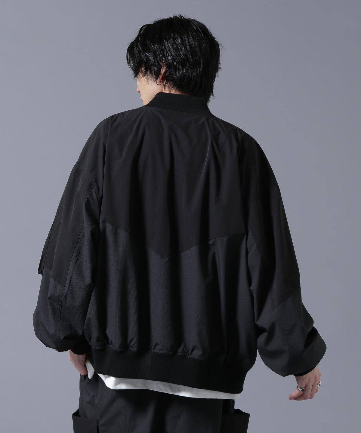 DankeSchon/ダンケシェーン/SWITCH NYLON BLOUSON