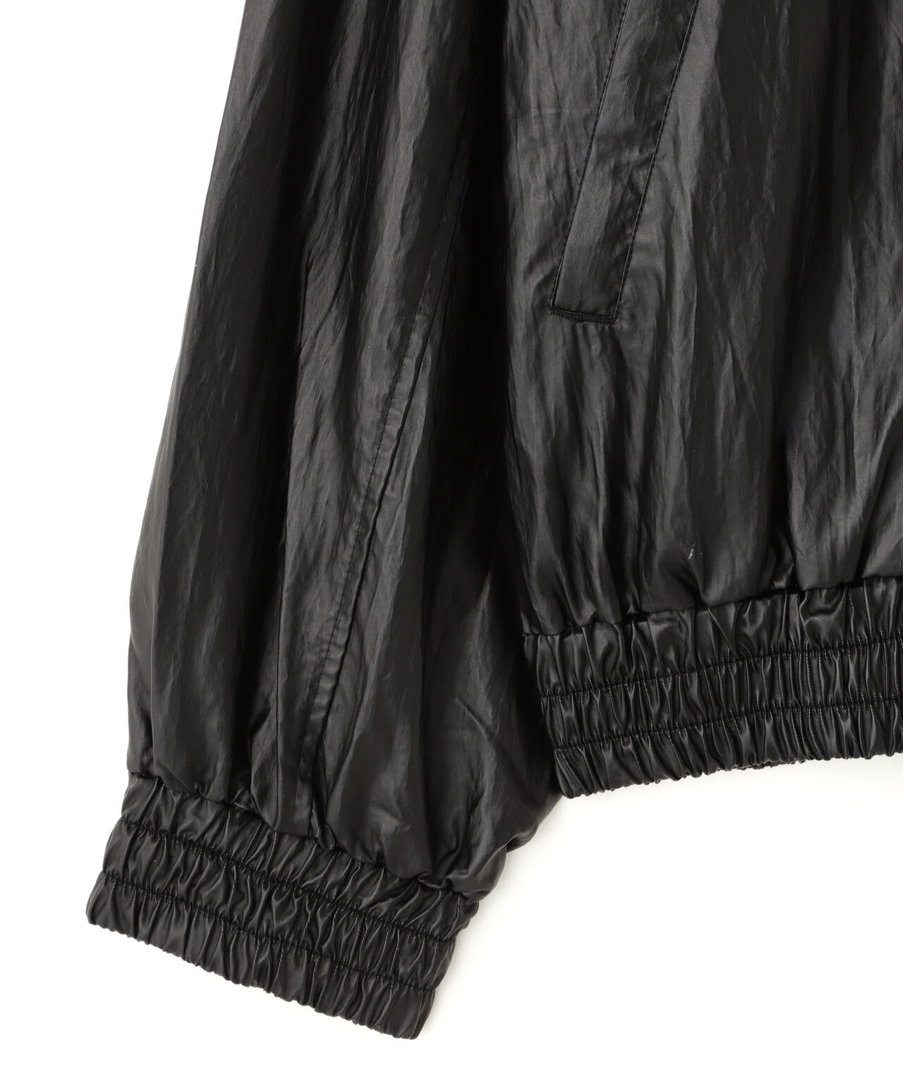 DankeSchon/ダンケシェーン/COATING TENCEL ZIP HOODIE