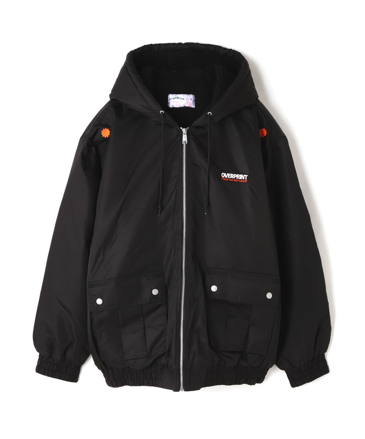 overprint/オーバープリント/HOODIE JACKET