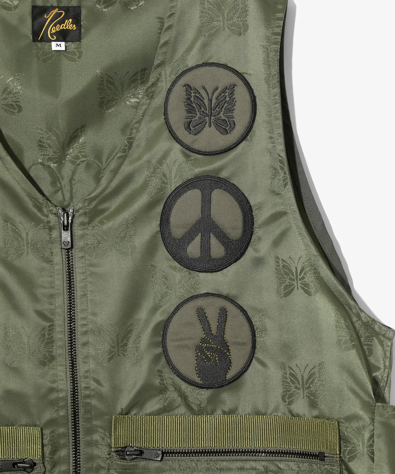 NEEDLES/ニードルズ/RADIO VEST - PAPILLON JACQUARD SATEEN