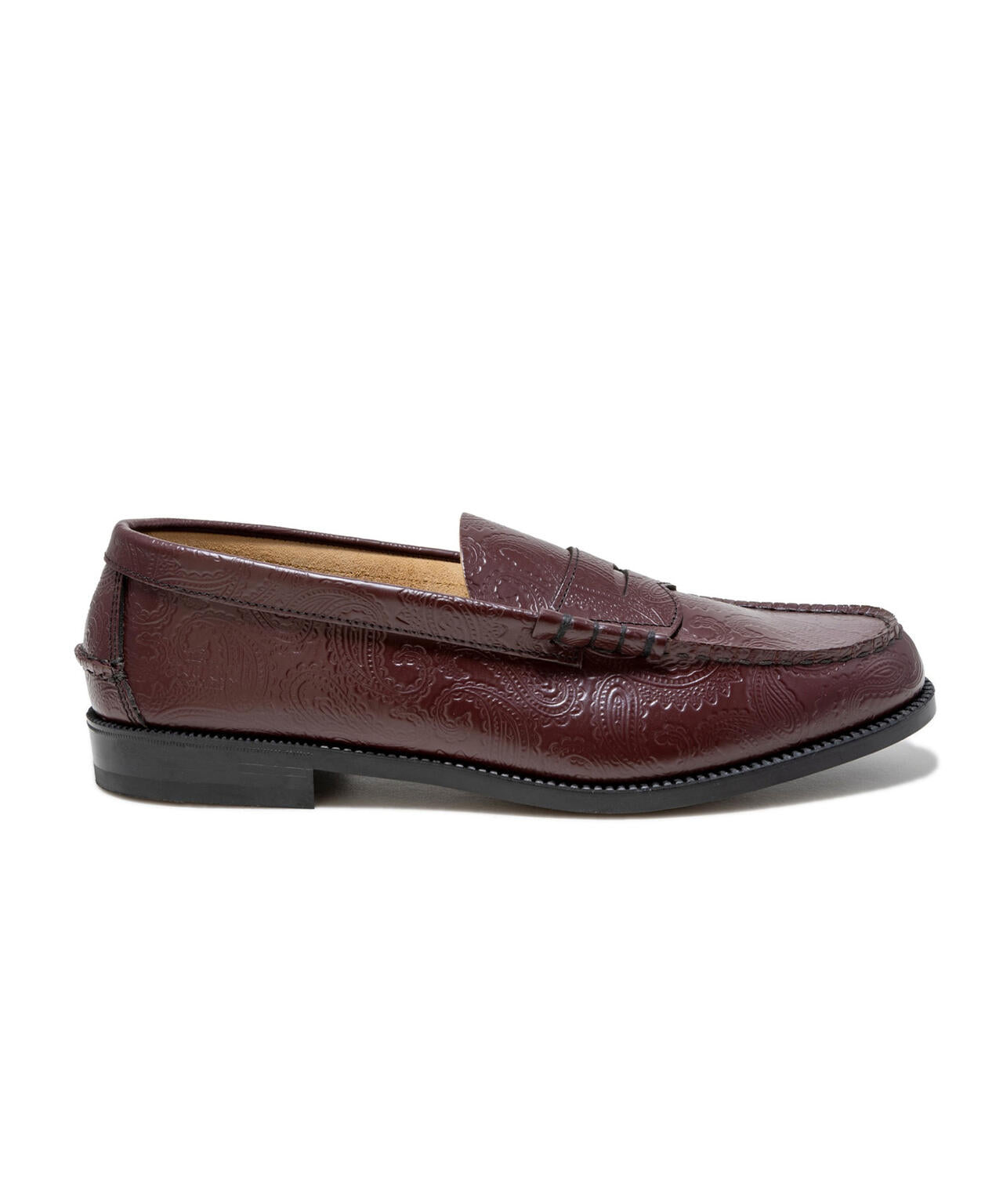 The Kenford Fineshoes/【LHP EXCLUSIVE】WINE PAISLRY LOAFERS