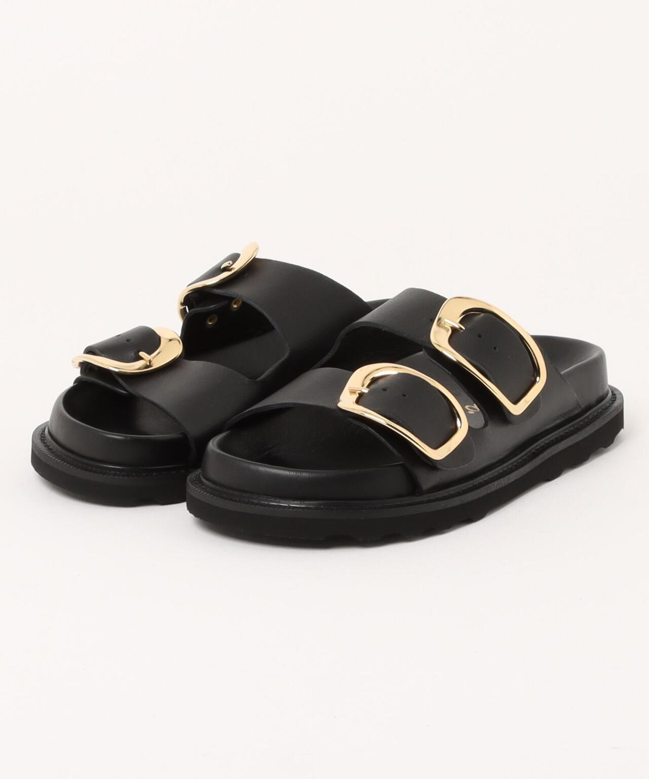 CAMINANDO/カミナンド/BIG DOUBLE BUCKLE SANDAL
