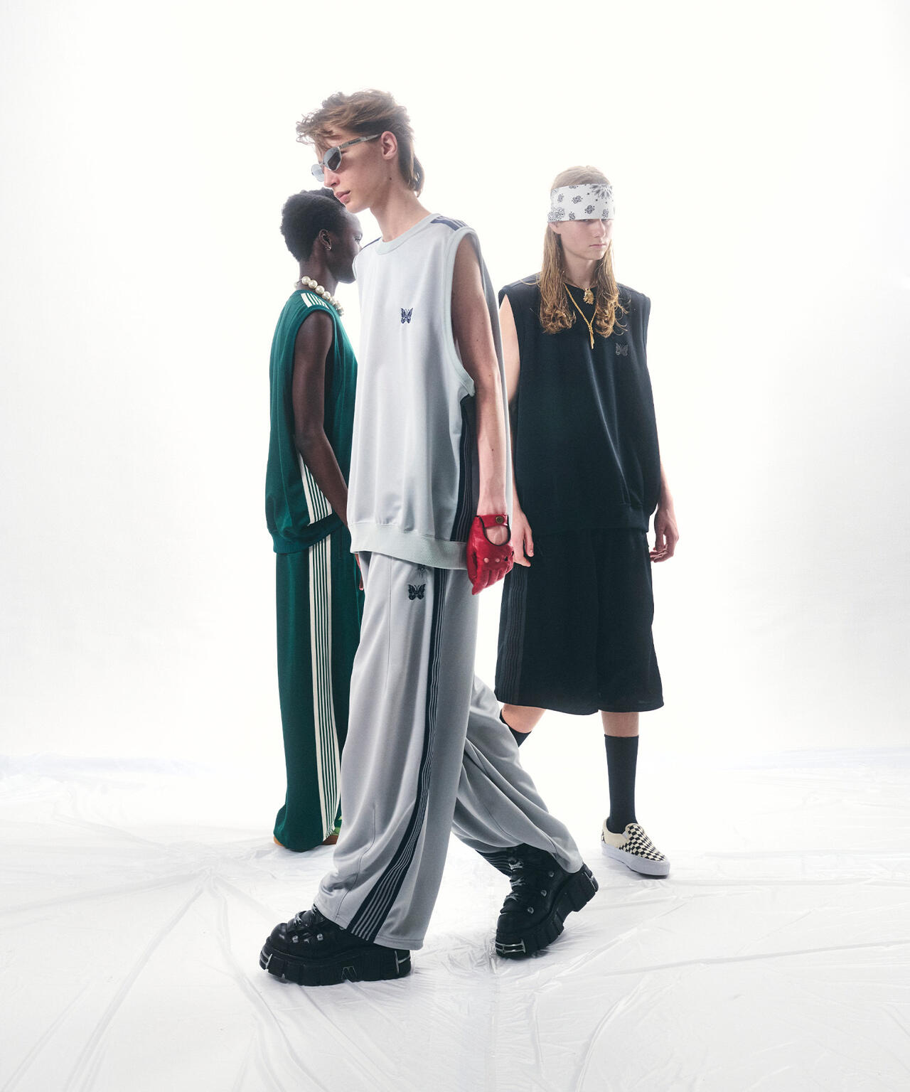 NEEDLES/ニードルズ/【LHP EXCLUSIVE】H.D.TRACK PANT - POLY SMOOTH