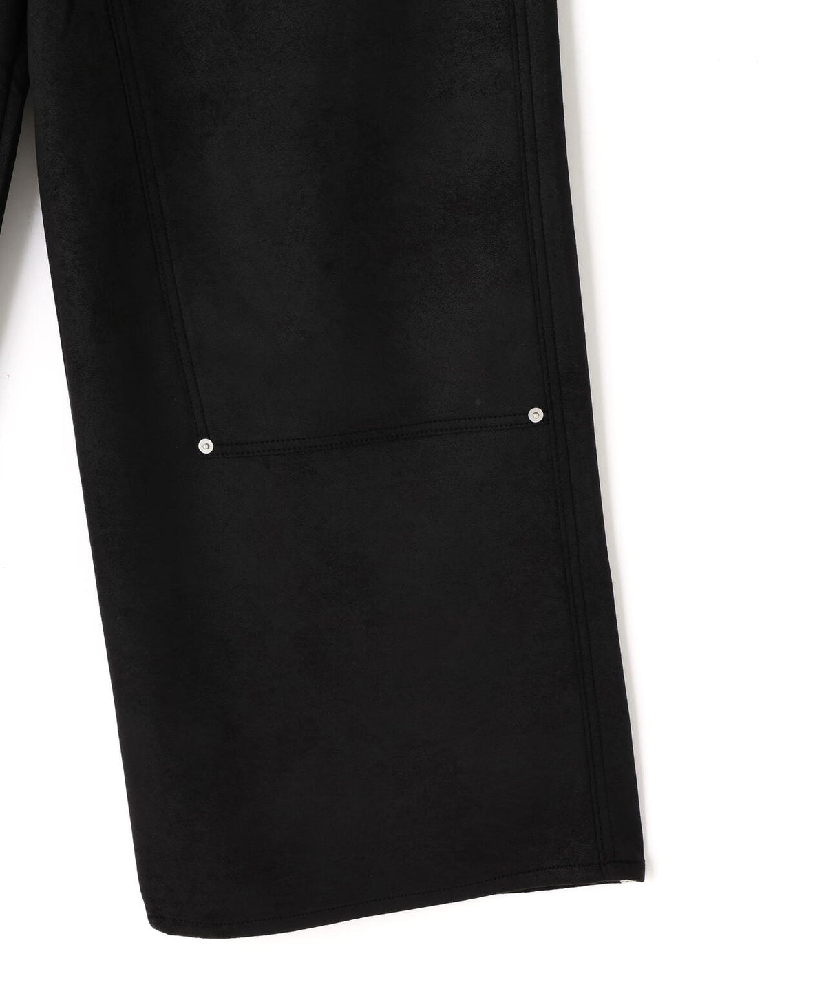 【WEB&DEPOT限定】DankeSchon/ダンケシェーン/ECOSUEDO W-KNEE PANTS