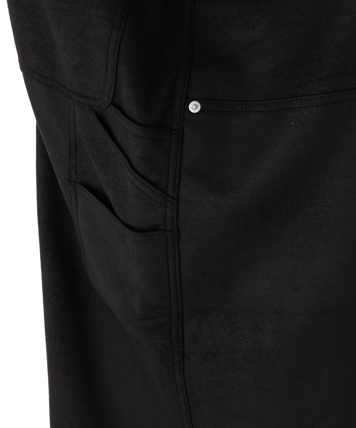 【WEB&DEPOT限定】DankeSchon/ダンケシェーン/ECOSUEDO W-KNEE PANTS