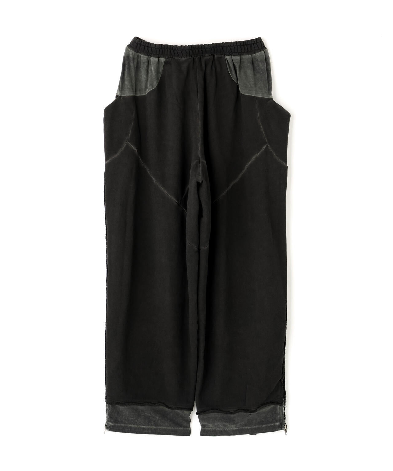WHITELAND/ホワイトランド/ZIP WIDE SWEAT PANTS