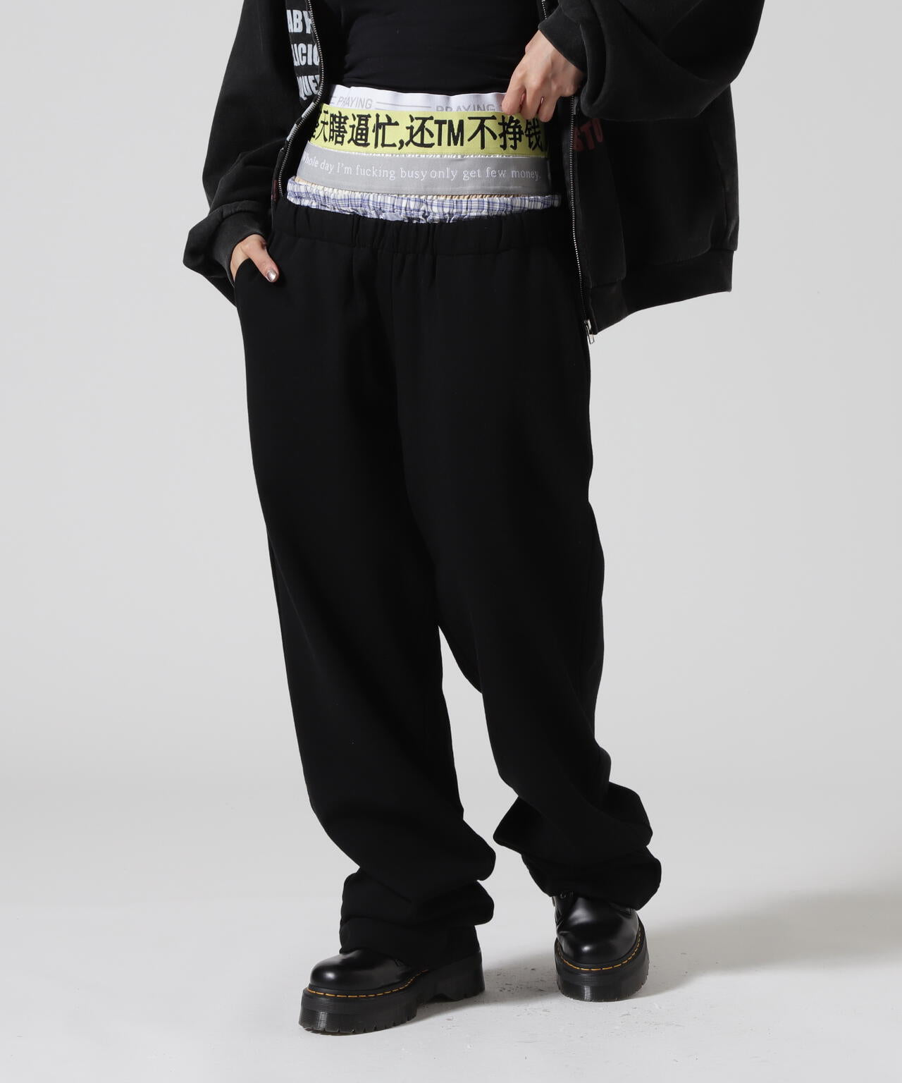 Praying/プレイング/BUSY BOXER SHORT SWEAT PANTS