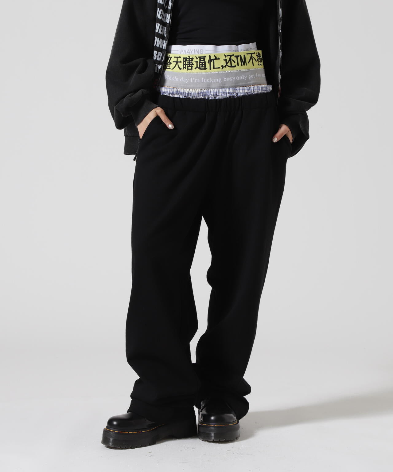 Praying/プレイング/BUSY BOXER SHORT SWEAT PANTS