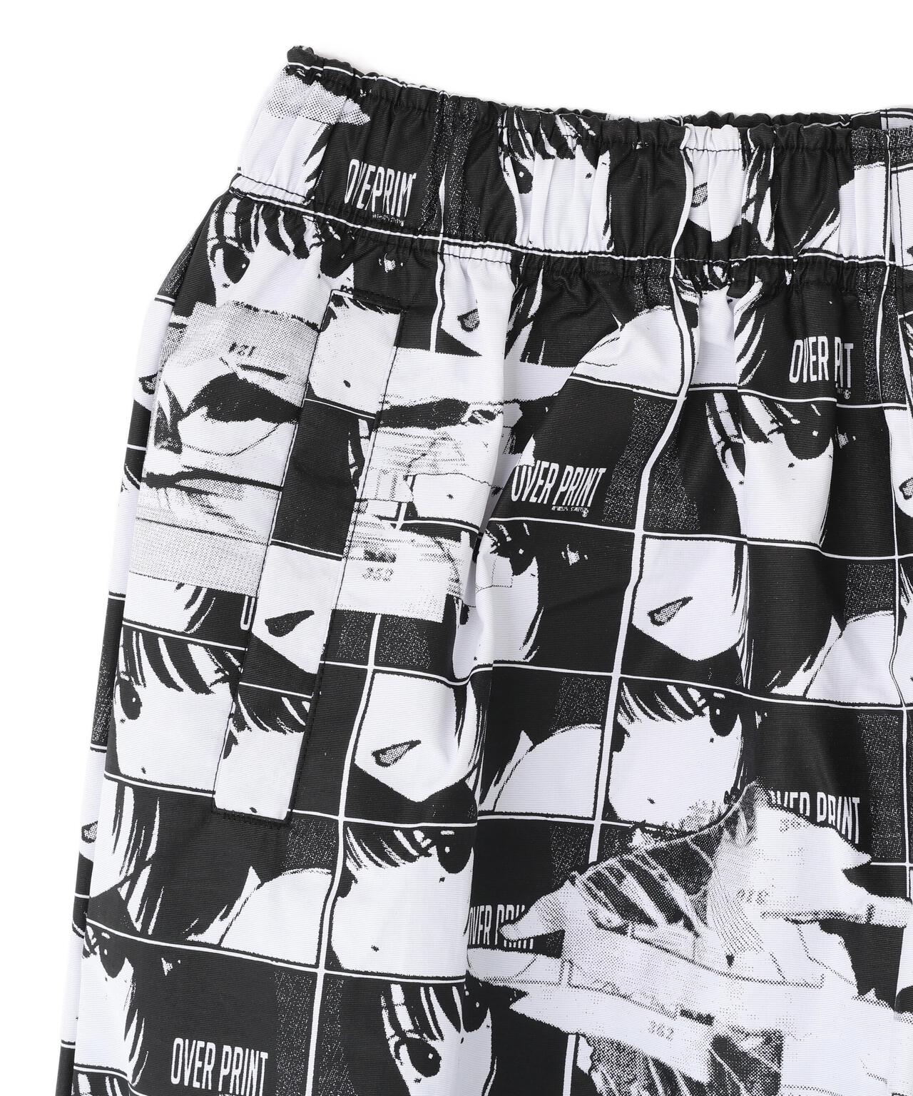 overprint/オーバープリント/FACE KNEE ZIP PANTS