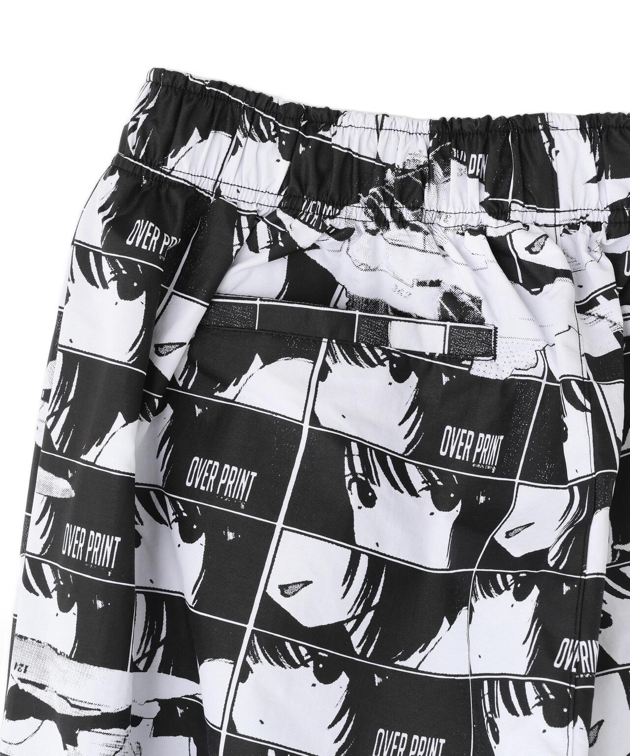 overprint/オーバープリント/FACE KNEE ZIP PANTS