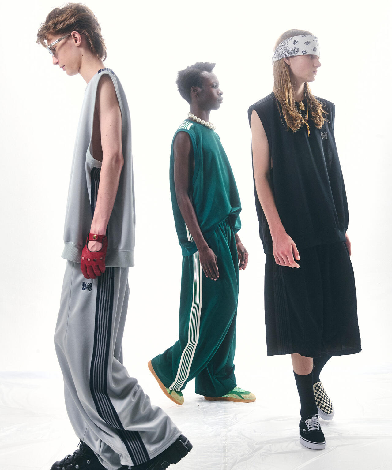 NEEDLES/ニードルズ/【LHP EXCLUSIVE】TRACK PANT SHORTS - POLY SMOOTH