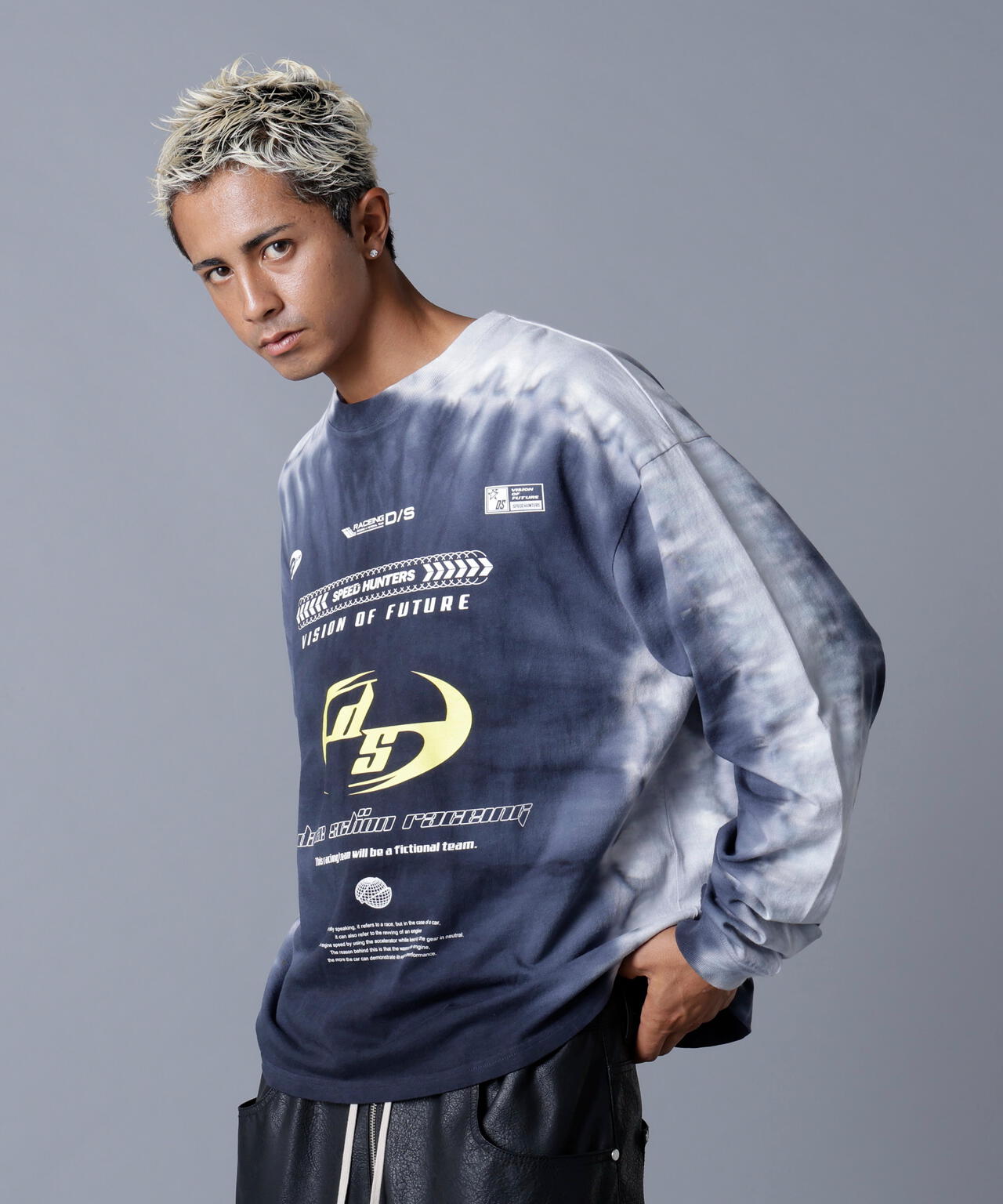 DankeSchon/ダンケシェーン/TIEDYE L/S TEE RACING