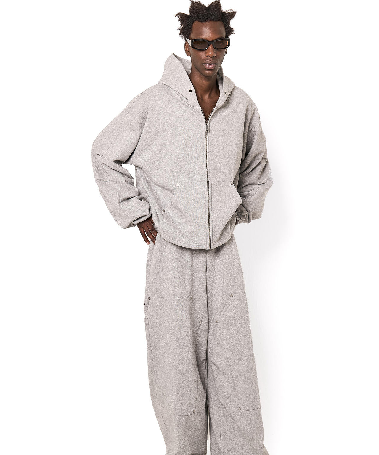 DankeSchon/ダンケシェーン/480HW SWEAT ZIP HOODIE