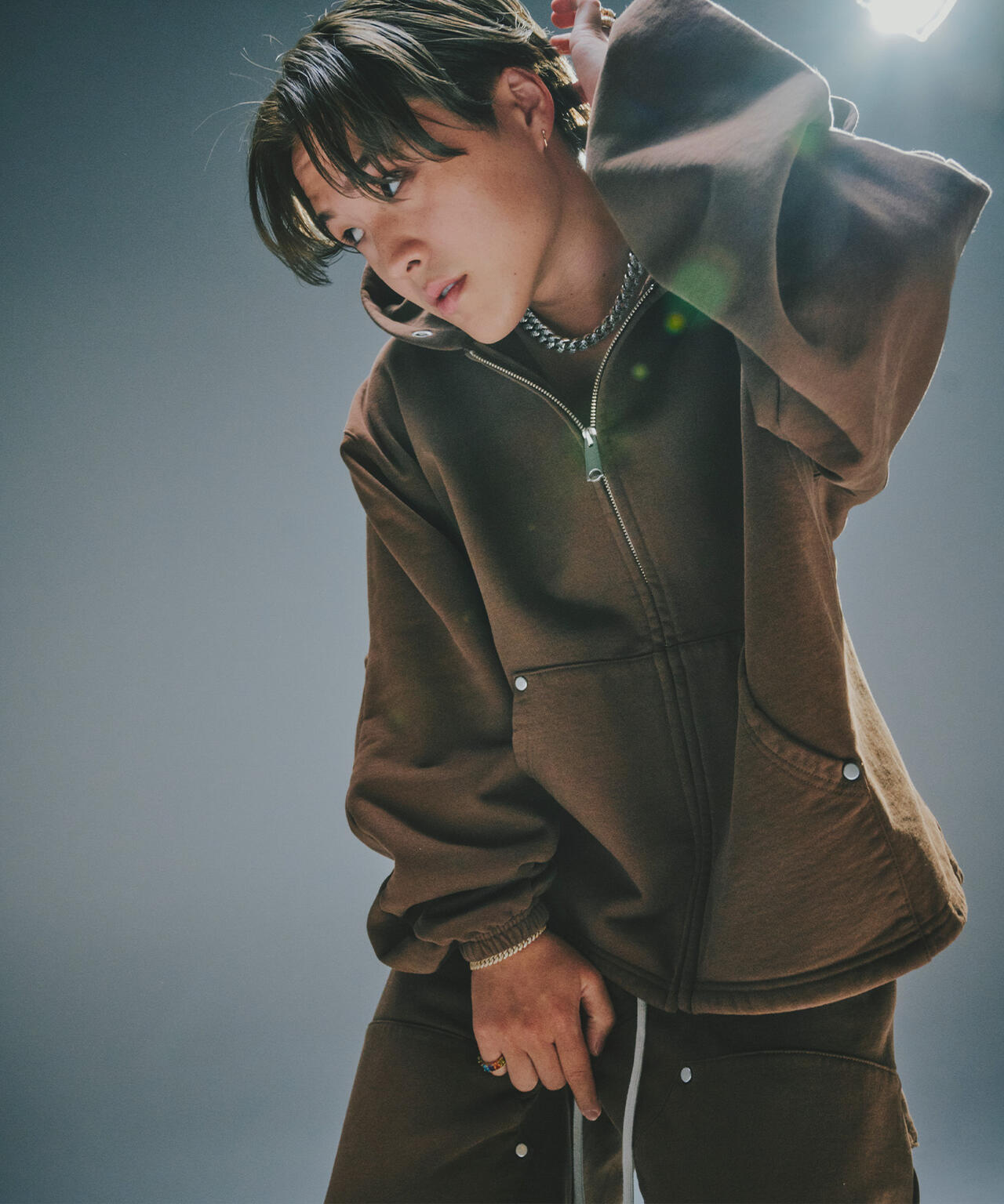 DankeSchon/ダンケシェーン/480HW SWEAT ZIP HOODIE