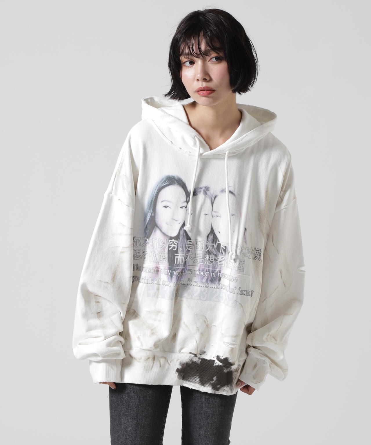 Praying/プレイング/CHINESE FARMER HOODIE