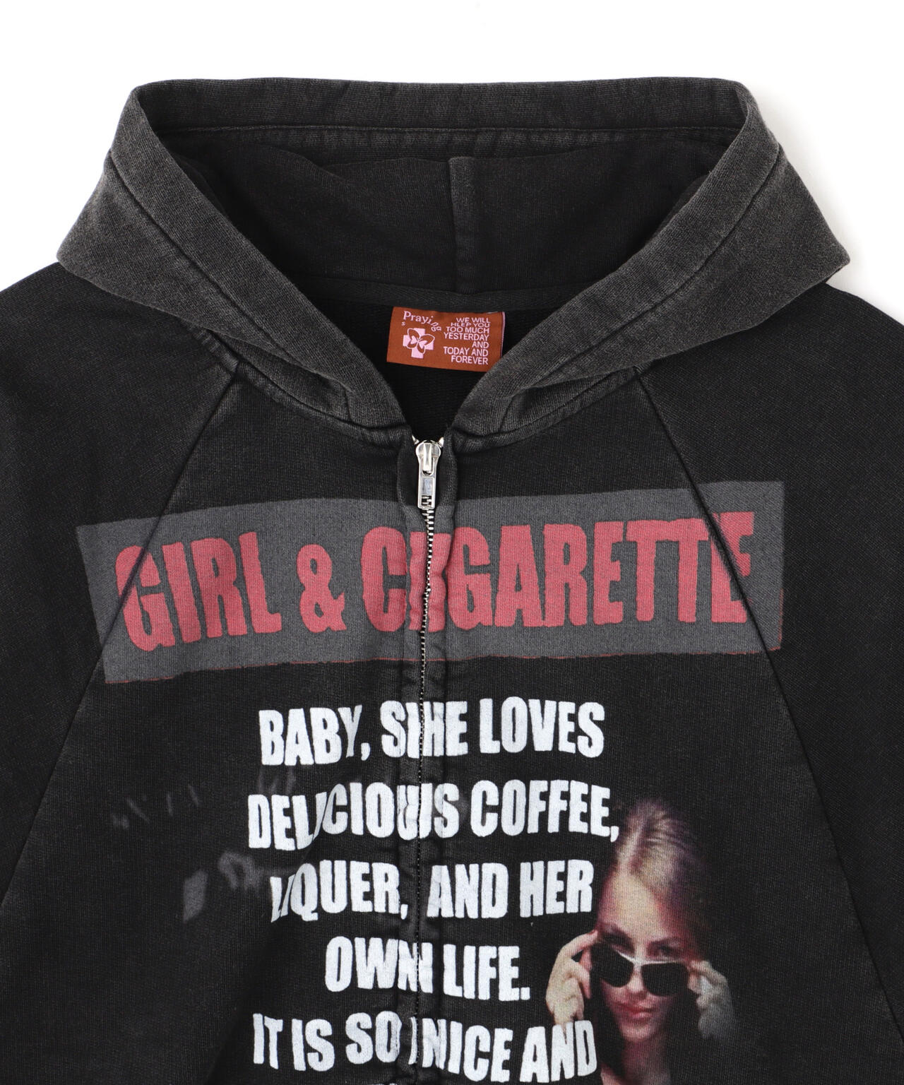 Praying/プレイング/GIRL AND CIGARETTE HOODIE