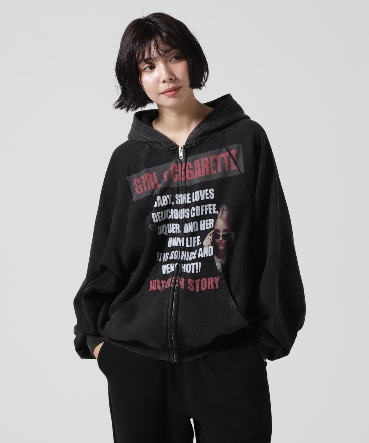 Praying/プレイング/GIRL AND CIGARETTE HOODIE