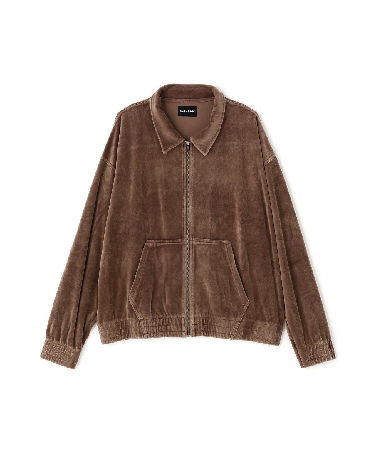 【WEB&DEPOT限定】DankeSchon/ダンケシェーン/VELOUR JACKET