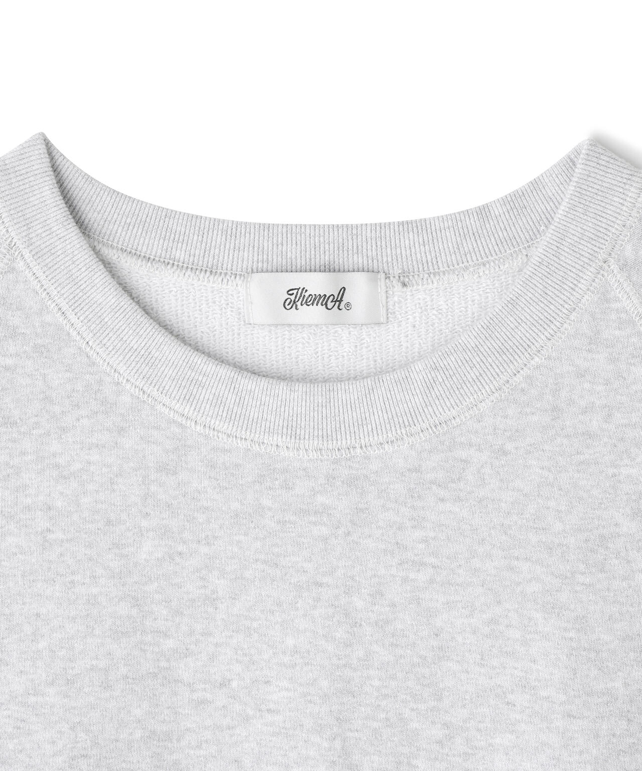 KiEMA/キーマ/HALF SLEEVE SWEATSHIRT