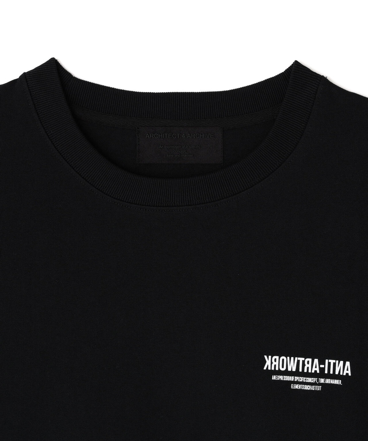 A4A/エーフォーエー/BLACK S/S TEE MOUTH