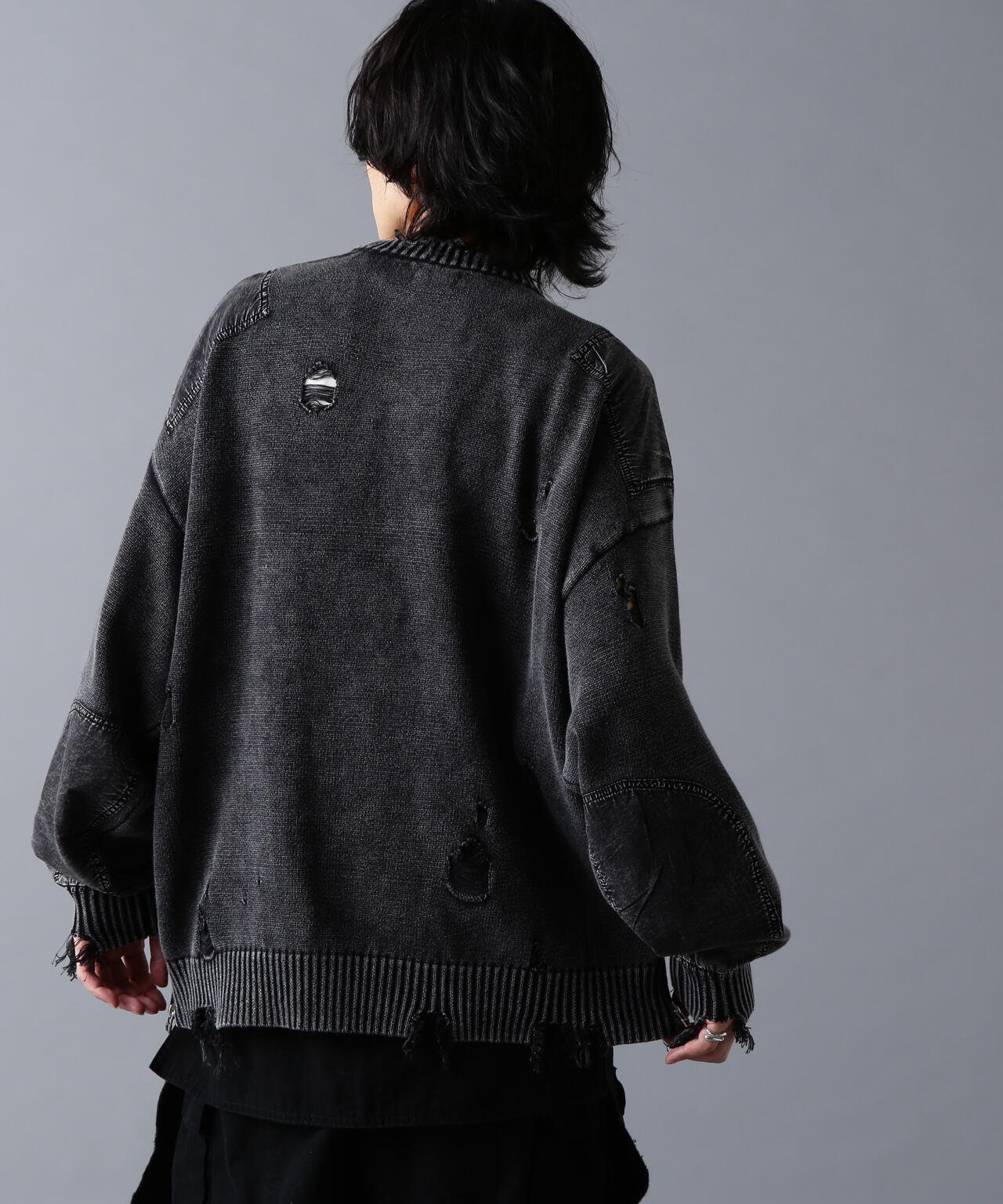 DankeSchon/ダンケシェーン/MILS KNIT CREWNECK