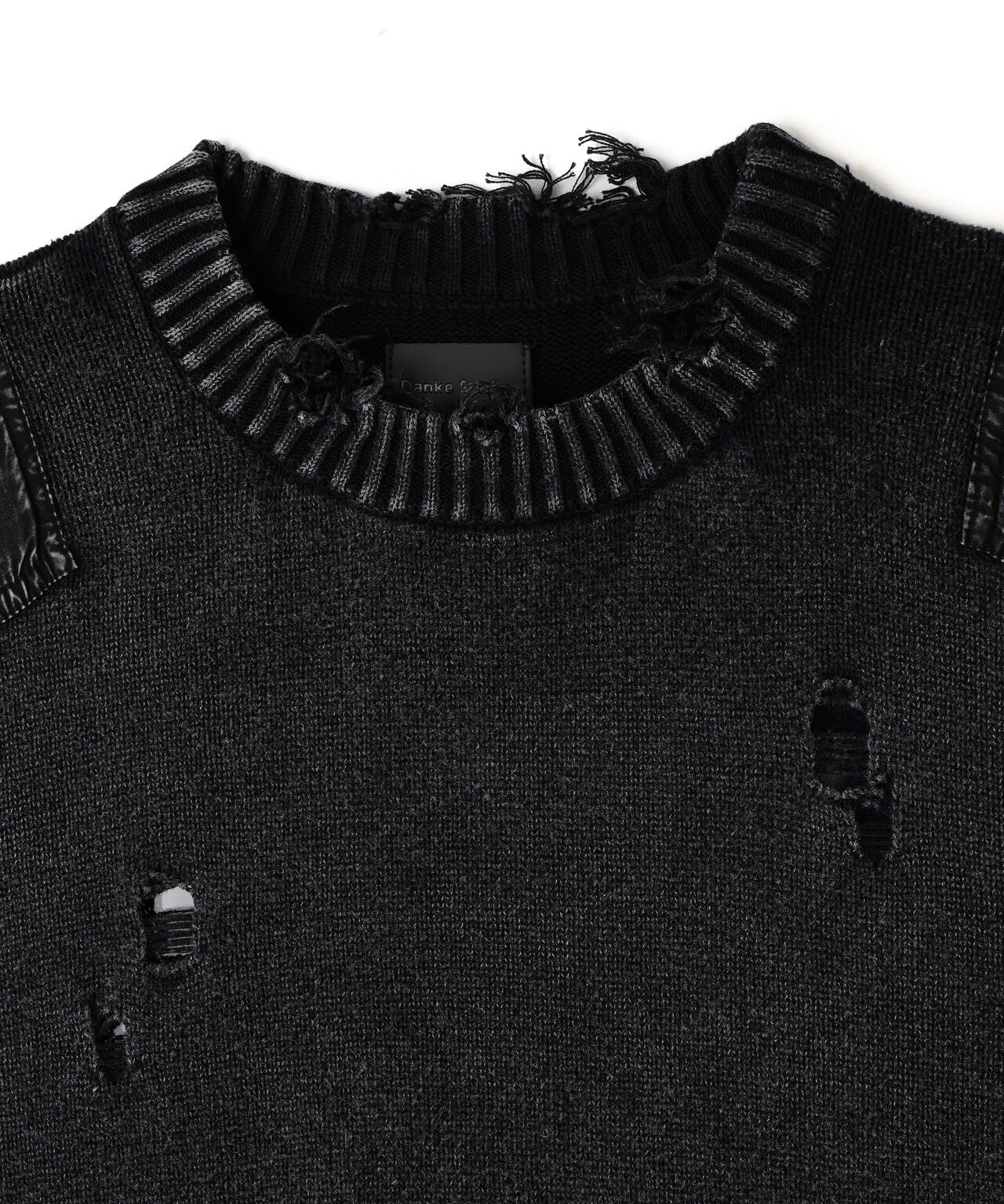 DankeSchon/ダンケシェーン/MILS KNIT CREWNECK