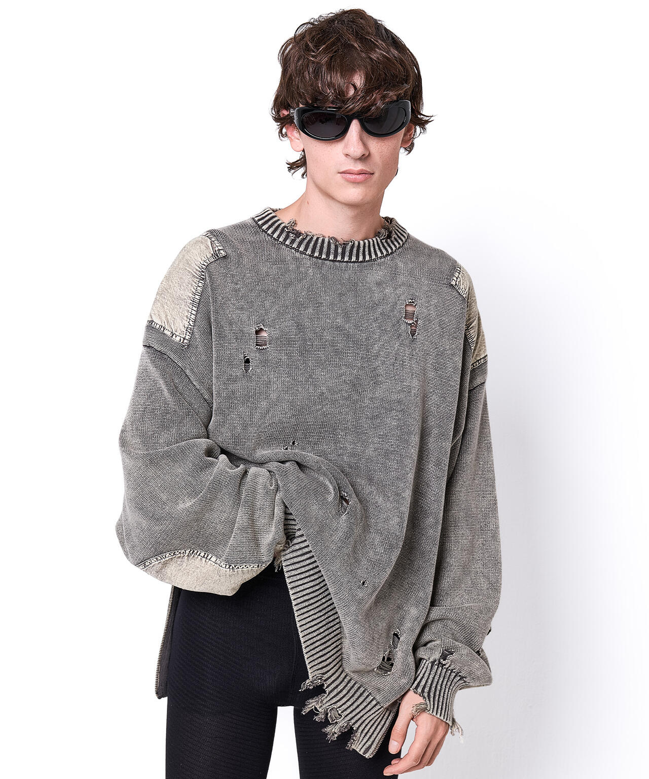 DankeSchon/ダンケシェーン/MILS KNIT CREWNECK